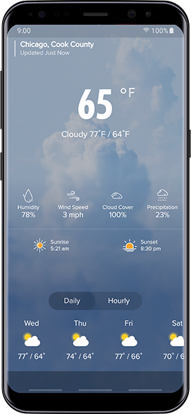 Mobile MyWeatherApp